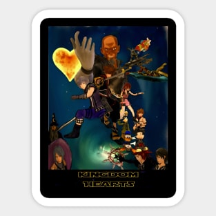 KINGDOM HEARTS HEARTS WARS Sticker